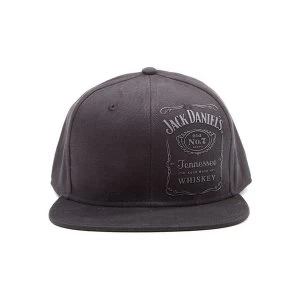 Image of Jack Daniel'S - Bottle Logo Unisex Pop-Lock Adjusting Strap Cap - Black