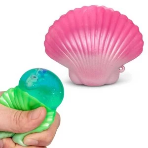 Image of Mermaid Squeeze & Reveal Shell (1 Colour At Random)
