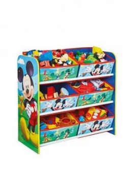 Image of Mickey Mouse Kids Toy Storage Unit, One Colour