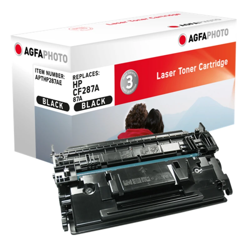 Image of AgfaPhoto APTHP287AE toner cartridge Black