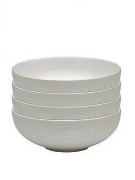 Image of Monsoon Denby Lucille Gold 4 Piece Cereal Bowl Set