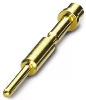 Image of Phoenix Contact, SF-10KP004 9A Male Crimp Circular Connector Contact for use with Pluscon P30 Series Connectors, Wire