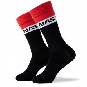 Image of NASA Block Panel Sports Socks