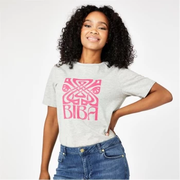 Image of Biba BIBA Bold Logo T-Shirt - Bright Logo