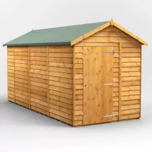 Image of 14X6 Power Overlap Apex Windowless Shed