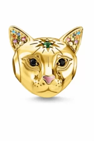 Image of Thomas Sabo Jewellery Gold Cat Bead K0327-471-7