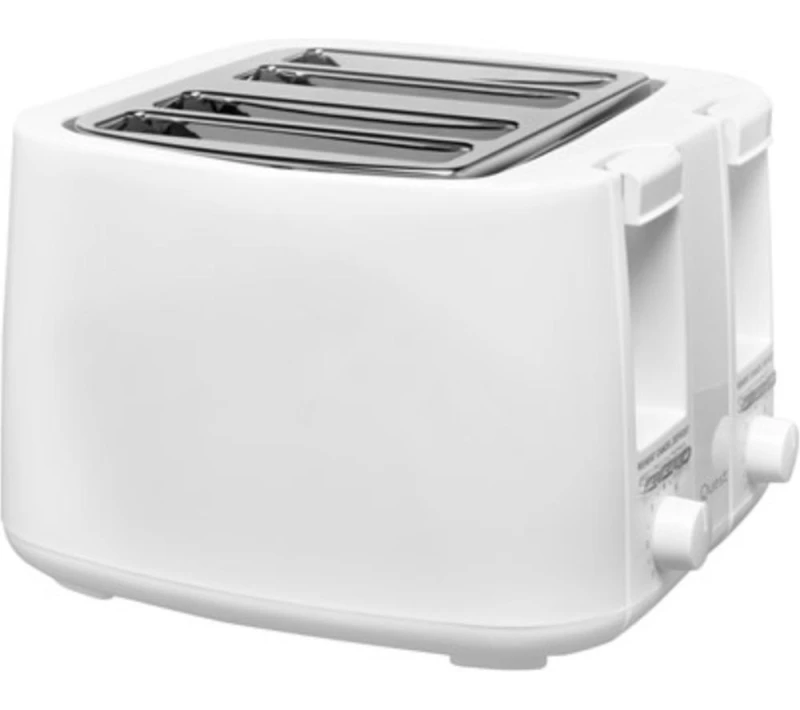 Image of QUEST 34619 4-Slice Toaster - White 5025301346195
