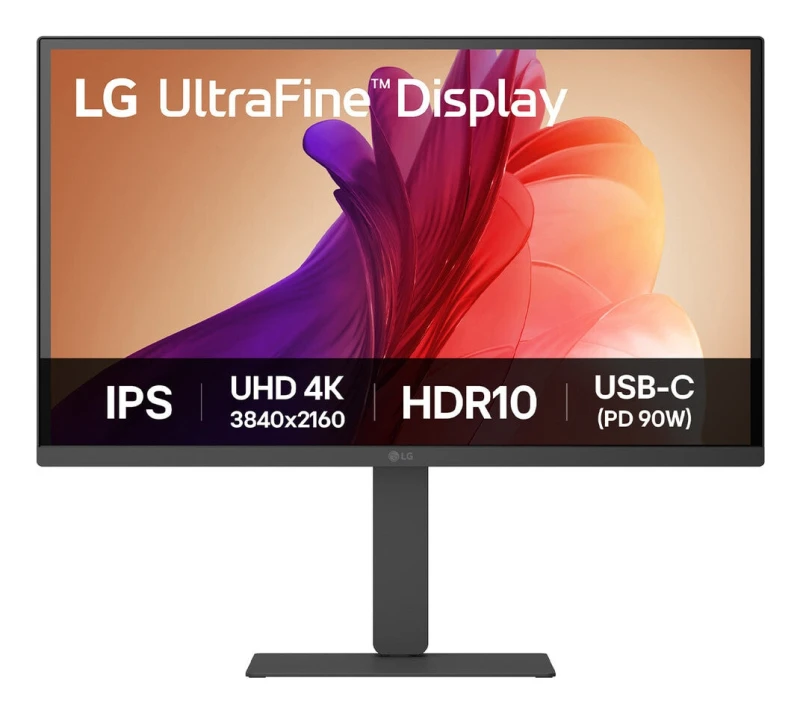 Image of LG 27U730A 27 IPS 4K Ultra HD USB-C Height-Adjustable Monitor 27U730A-B.AEK Black