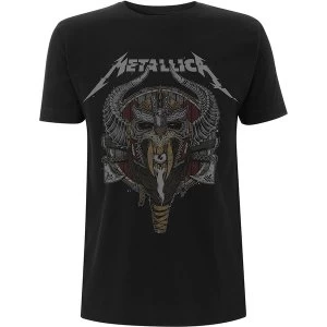 Image of Metallica - Viking Unisex Medium T-Shirt - Black