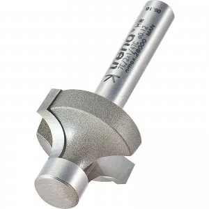 Image of Trend Pin Guided Round Over Router Cutter 22.2mm 12.6mm 1/4"