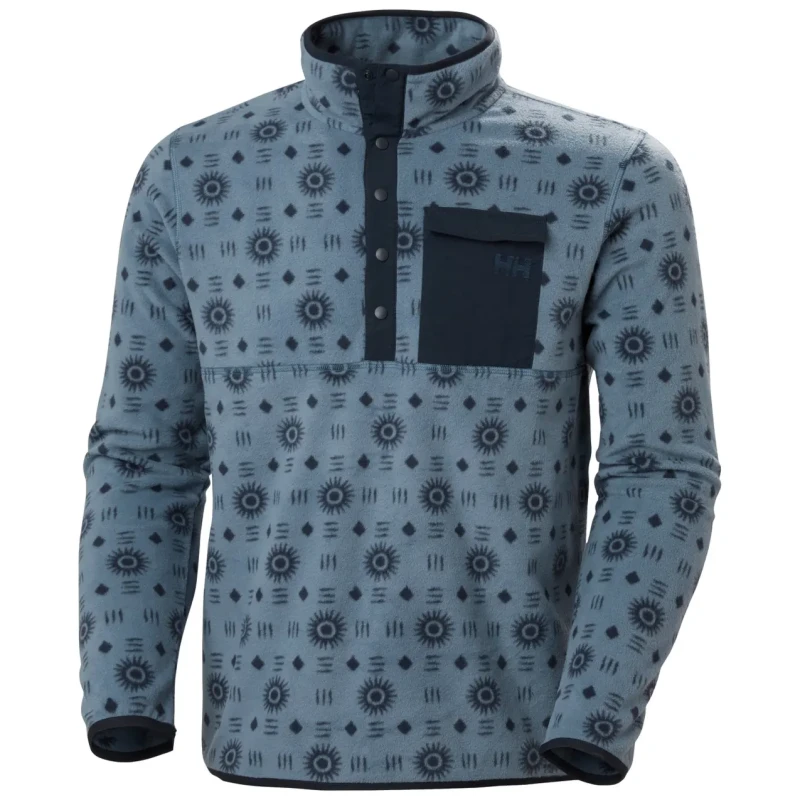 Image of Helly Hansen Printed fleece Helly Hansen Maridalen Bleu Male XL