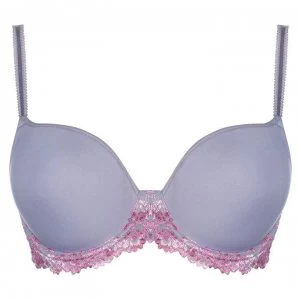 Image of Wacoal Embrace Lace Underwired Contour Bra - 069 Lilac Grey