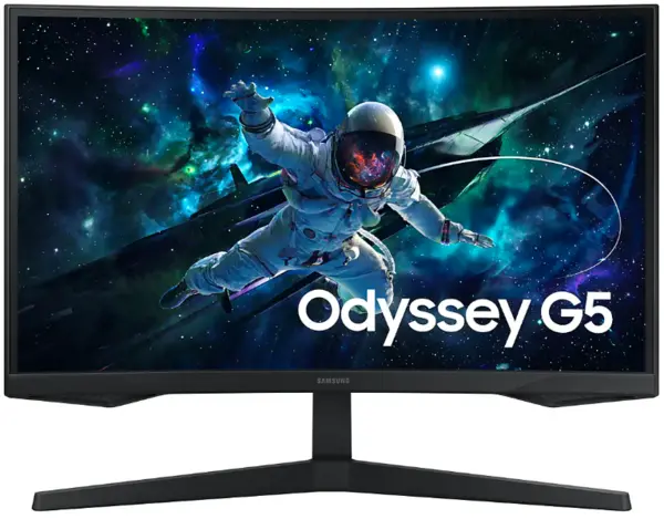 Image of Samsung Odyssey G5 27" LS27CG552EUXXU Quad HD Curved Gaming LCD Monitor