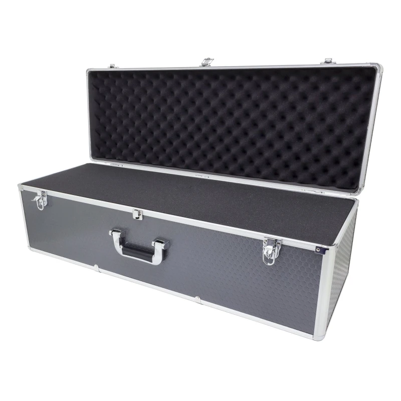 Image of Maplin Plus Aluminium 270 x 850 x 295mm Flight Case - Black
