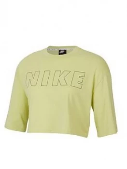 Image of Nike Nsw Air Crop Top - Limelight