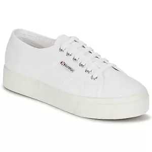 Image of Superga 2730 COTU womens Shoes Trainers in White,4,5,5.5,6.5,7,2.5,3,6,7,8