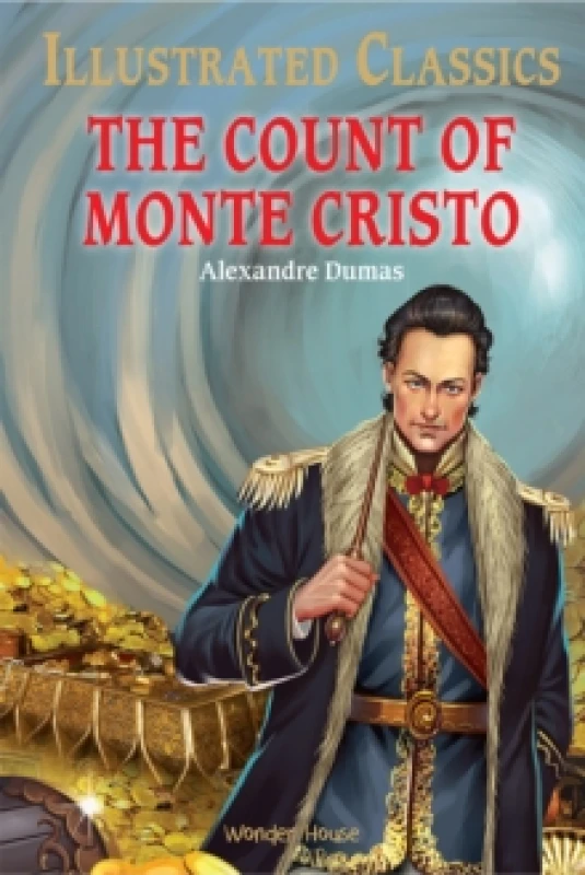 Image of The Count of Monte Cristo : Illustrated Children Classics : English Novel With Review Questions Hardback