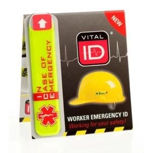 Image of Vitalid Emergency ID Standard Ice Ref WSID01 Up to 3 Day Leadtime