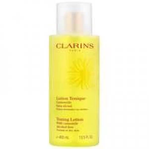 Image of Clarins Cleansers and Toners Toning Lotion With Camomile Alcohol-Free Normal/Dry Skin 400ml / 13.5 fl.oz.