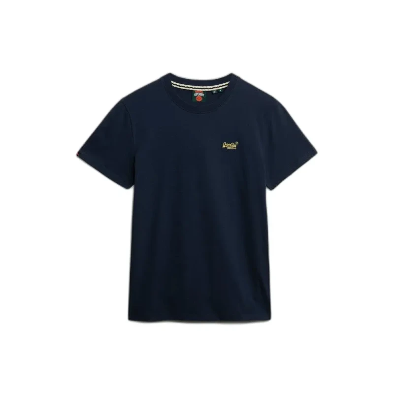 Image of Superdry T-Shirt Superdry Essential Logo Bleu Male S