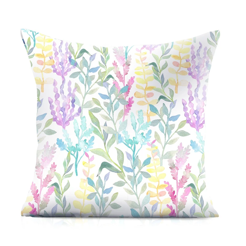 Image of Alan Symonds Meadow Large Outdoor Cushion Cover and Filler Pad Multi unisex 55x55cm