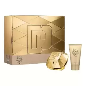 Image of Paco Rabanne Lady Million Gift Set 50ml Eau De Perfume + 75ml Body Lotion