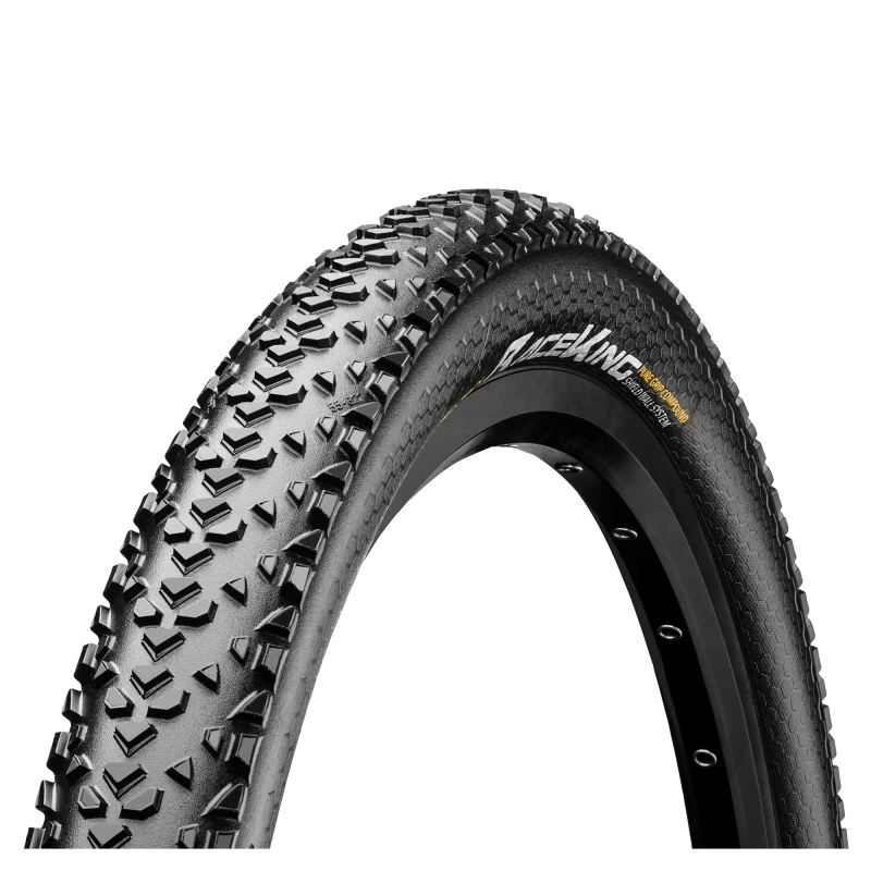 Image of Continental Race King ShieldWall Tyre Puregrip Compound Foldable 26 X 2.20 INCHES Black