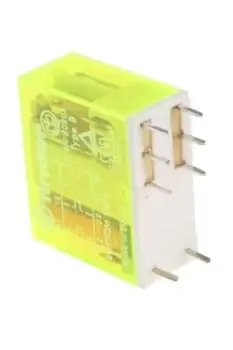 Image of Finder, 5V dc Coil Non-Latching Relay DPDT, 8A Switching Current PCB Mount, 2 Pole, 50.12.9.005.1000