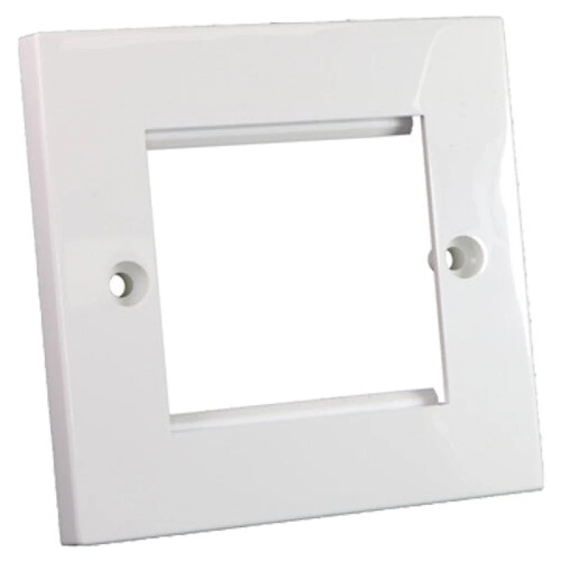 Image of Cablenet Cablenet Flat Faceplate 50mm x 50mm Single Gang 72-3379