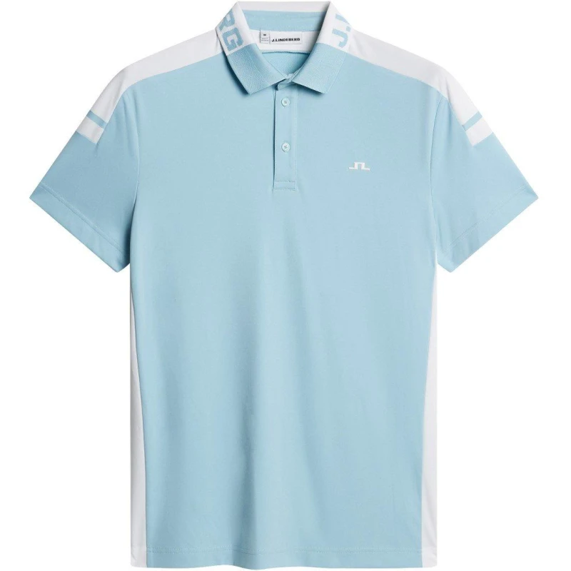 Image of J Lindeberg Golf J.Lg Bo Polo Forget-Me-Not male Small