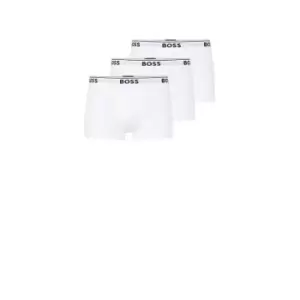 Image of Boss Bodywear 3 Pack Power Trunks - White