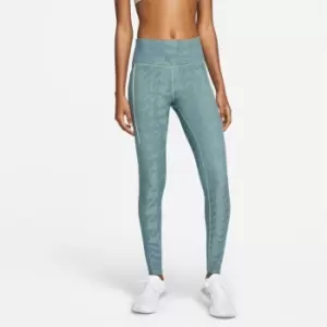 Image of Nike Advantage Luxe Tights Womens - Green