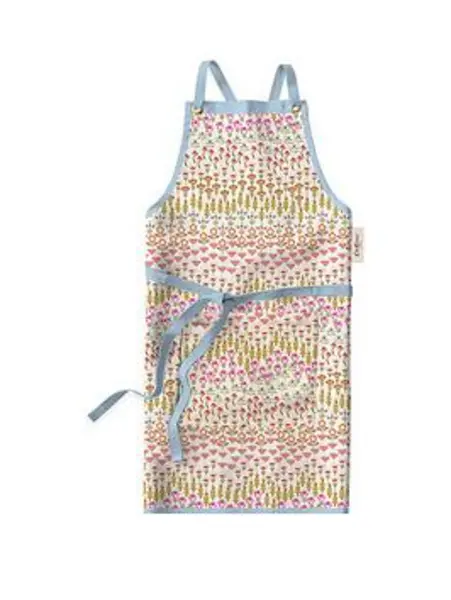 Image of Cath Kidston Painted Table Cotton Apron One Colour VT1D4 Unisex