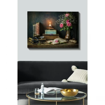 Image of Kanvas Tablo (70 x 100) - 178 Multicolor Decorative Canvas Painting