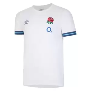 Image of Umbro England Press T-Shirt Mens - White