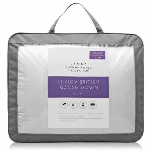 Image of Hotel Collection British Goose Down 10.5 Tog Duvet - White