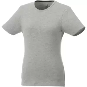 Image of Elevate Womens/Ladies Balfour T-Shirt (S) (Grey Melange)