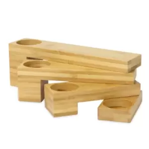 Image of Bamboo Tealight Candle Holder M&W