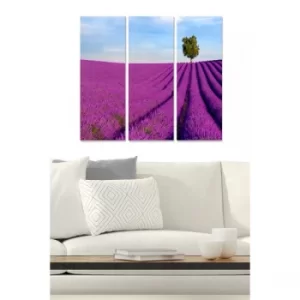 Image of MDF340922 Multicolor Decorative MDF Painting (3 Pieces)