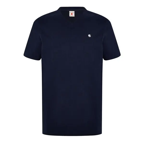 Image of SoulCal Signature V Neck T Shirt Mens - Blue 3XL