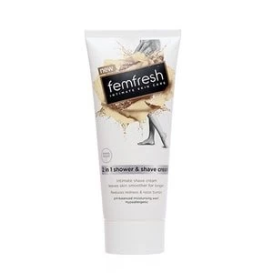 Image of Femfresh Shower and Shave Cream 200ml