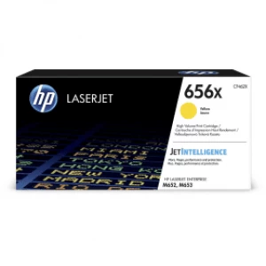 Image of HP 656X Yellow Laser Toner Ink Cartridge