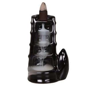 Image of Split Bamboo Fountain Backflow Incense Burner