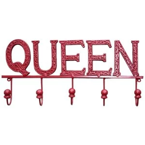 Image of Red Queen 5 Hook Wall Unit