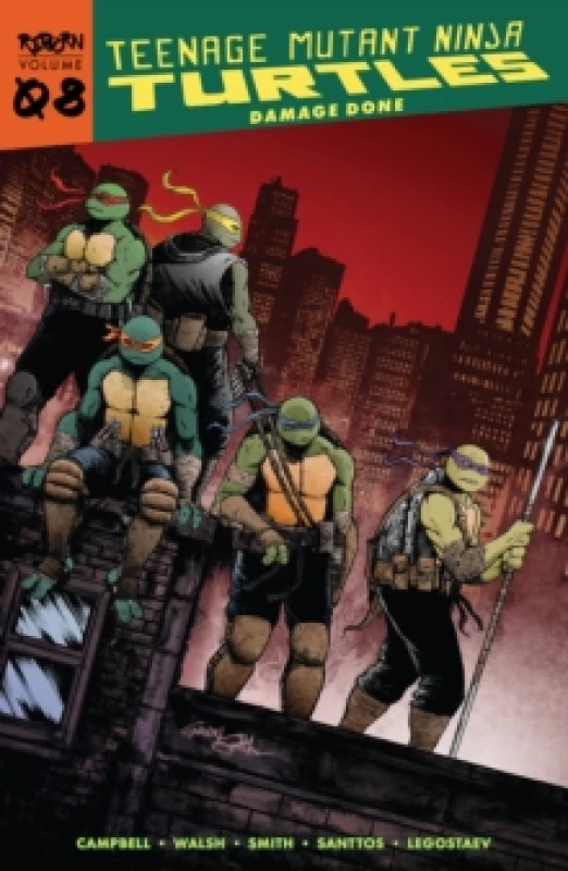 Image of Teenage Mutant Ninja Turtles: Reborn, Vol. 8 - Damage Done Paperback / softback