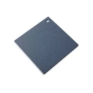 Image of Silicone Heat Resistant 22cm Trivet Mat Provence Blue - Zeal