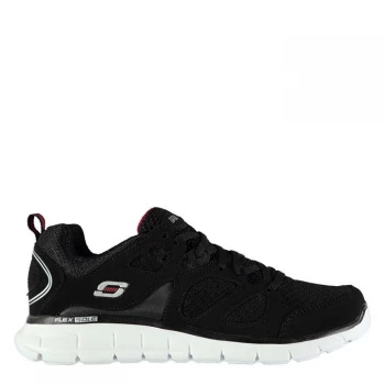 Image of Skechers Vim Turbo Childrens Trainers - Black/Wht/Red