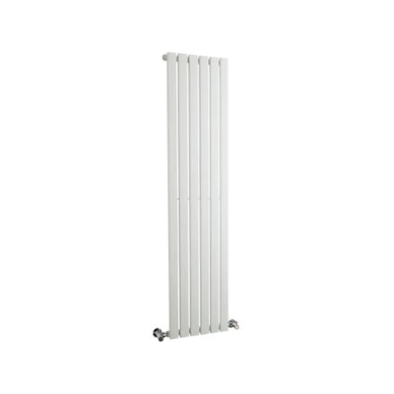 Image of Aspire Aspire - Hudson Reed Sloane Single Designer Vertical Radiator 1500mm h x 354mm w - Satin White PWHLW41
