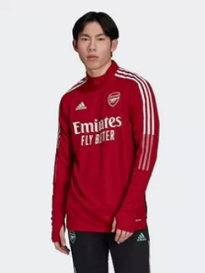 Image of adidas Arsenal Tiro Training Top, Red Size M Men