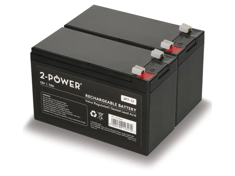Image of 2-Power BUN0240A UPS battery Sealed Lead Acid (VRLA) 12 V 7 Ah